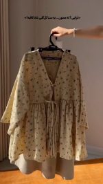 شومیز و دامن زنانه مدل شکوفه پلاس - تصویر 3