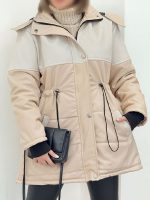 کاپشن چرم زنانه مدل آترین 