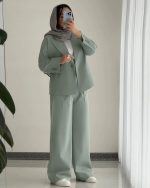 کت و شلوار زنانه مدل فرزانه