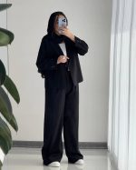 کت و شلوار زنانه مدل فرزانه - تصویر 5