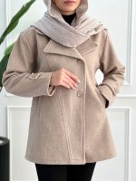 پالتو زنانه مدل حباب  - تصویر 7