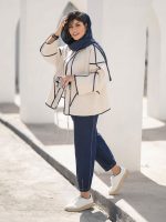 ست مانتو شلوار زنانه مدل مهستان