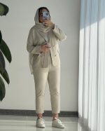 کت و شلوار زنانه مدل ماهی - تصویر 3