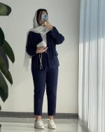 کت و شلوار زنانه مدل ماهی - تصویر 6