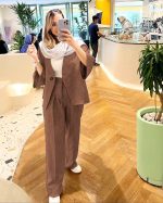 کت و شلوار زنانه مدل آتریسان - تصویر 4