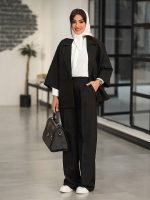 کت و شلوار زنانه مدل ملیسا پلاس - تصویر 4