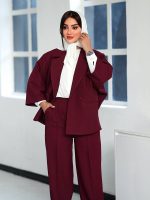 کت و شلوار زنانه مدل ملیسا پلاس - تصویر 8