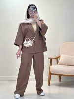 کت و شلوار زنانه مدل ملیسا پلاس - تصویر 9