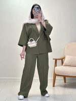 کت و شلوار زنانه مدل ملیسا پلاس - تصویر 10