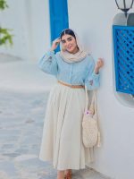 شومیز و دامن دخترونه مدل مروارید - تصویر 2