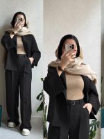 کت و شلوار زنانه مدل موکا - تصویر 8