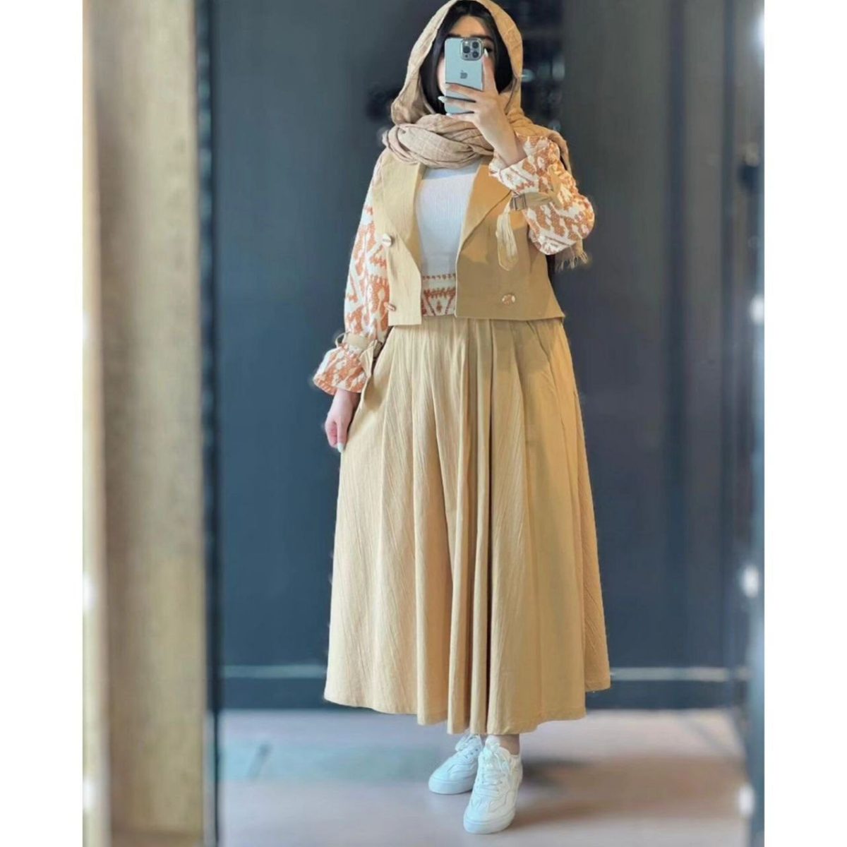 کت و دامن زنانه مدل ایلدا - تصویر 3