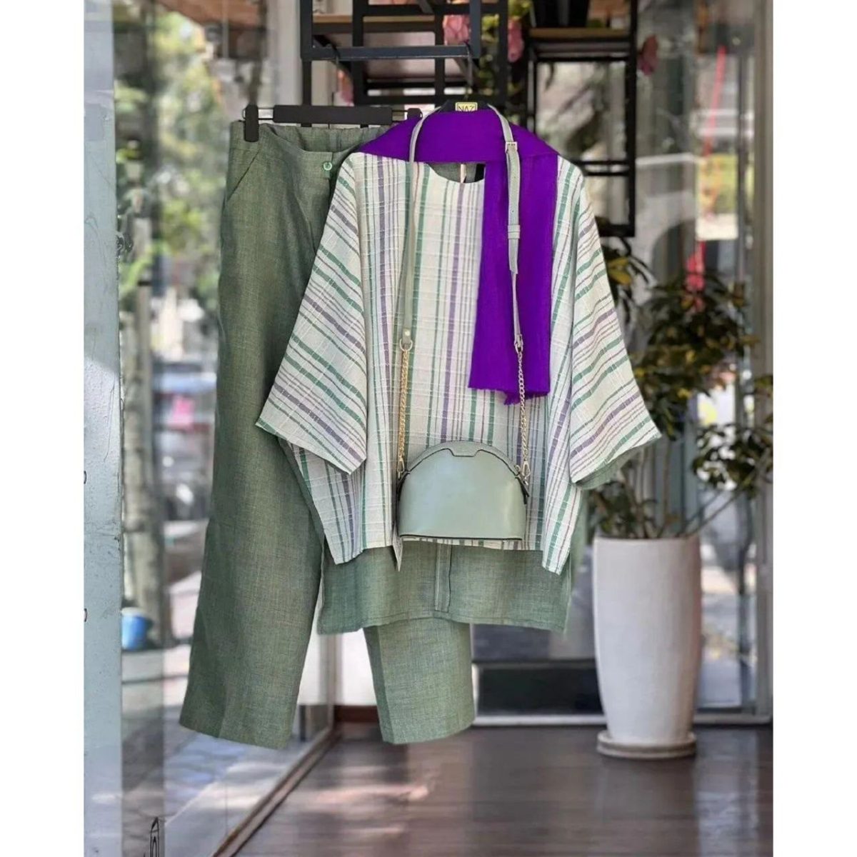 مانتو شلوار زنانه نازی - تصویر 3