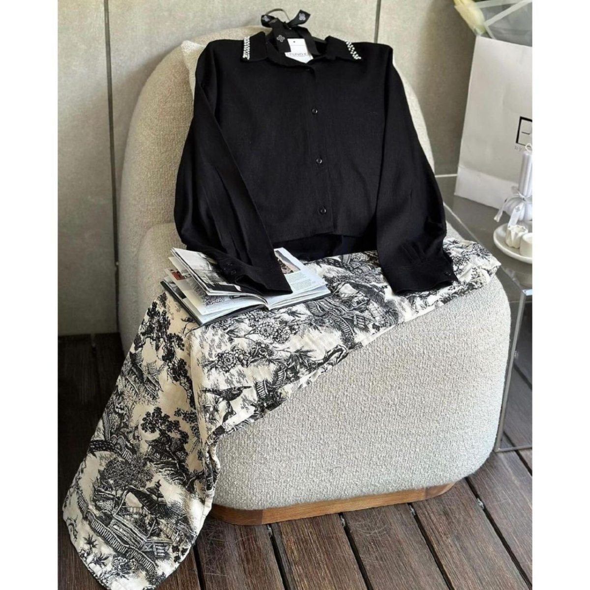 شومیز شلوار دخترانه روناک - تصویر 5