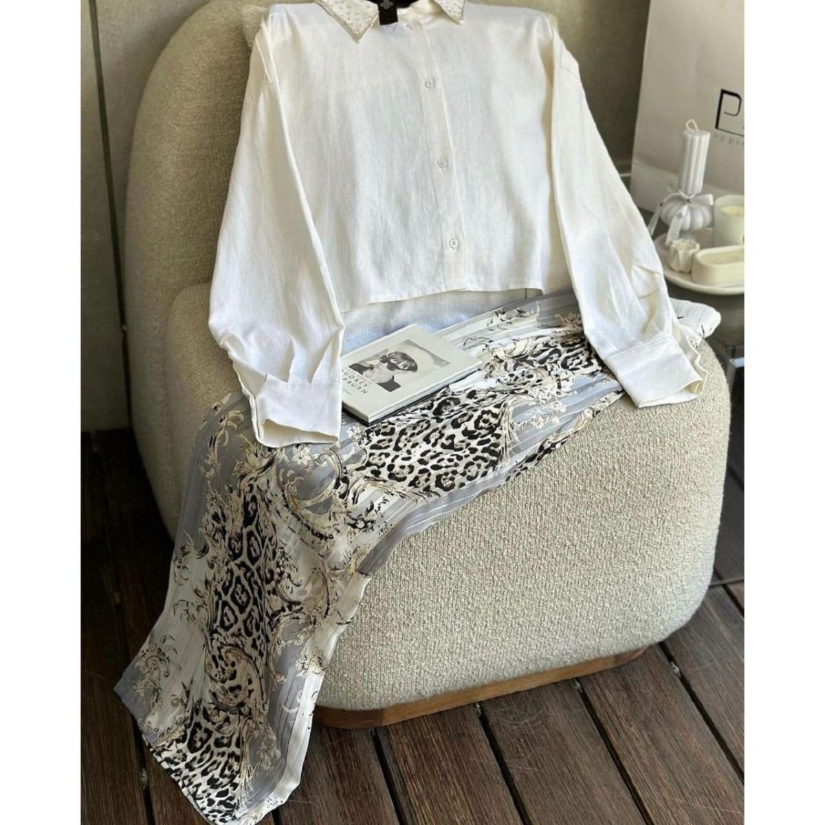 شومیز شلوار دخترانه روناک - تصویر 3