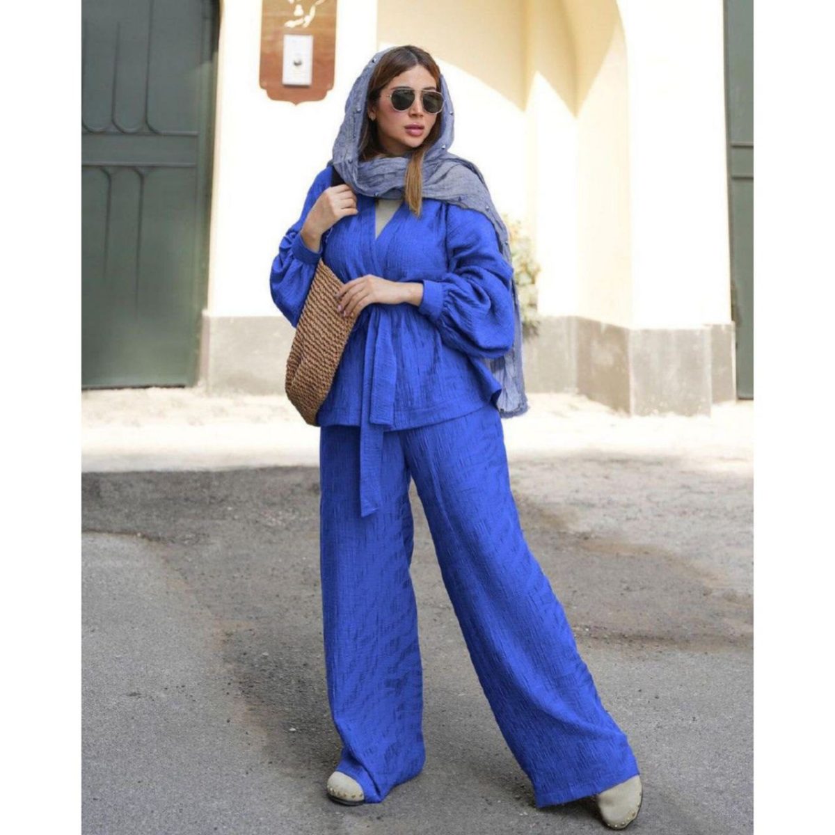 مانتو شلوار زنانه زمرد - تصویر 8