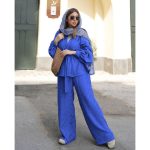 مانتو شلوار زنانه زمرد - تصویر 8