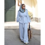 مانتو شلوار زنانه زمرد - تصویر 5