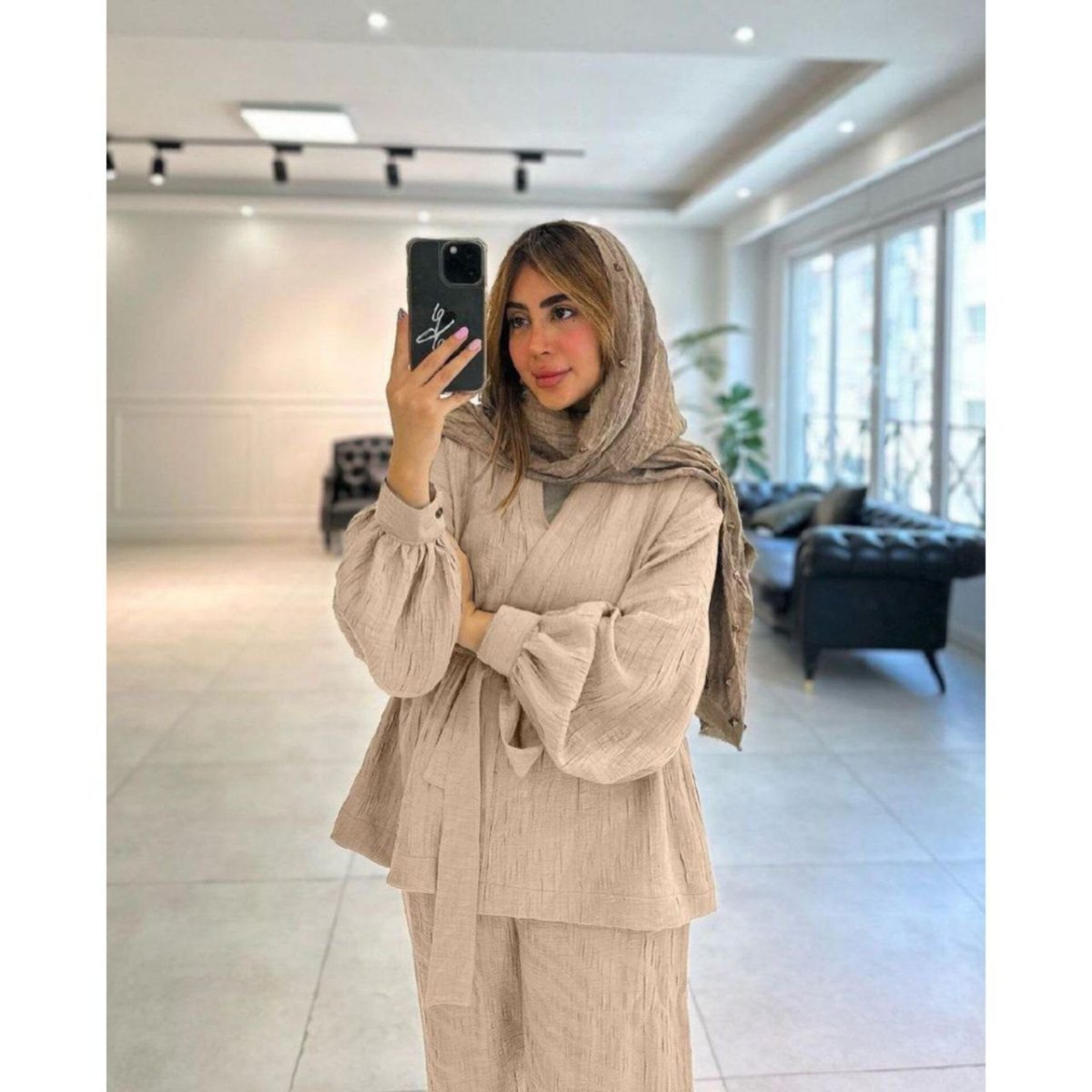 مانتو شلوار زنانه زمرد - تصویر 4