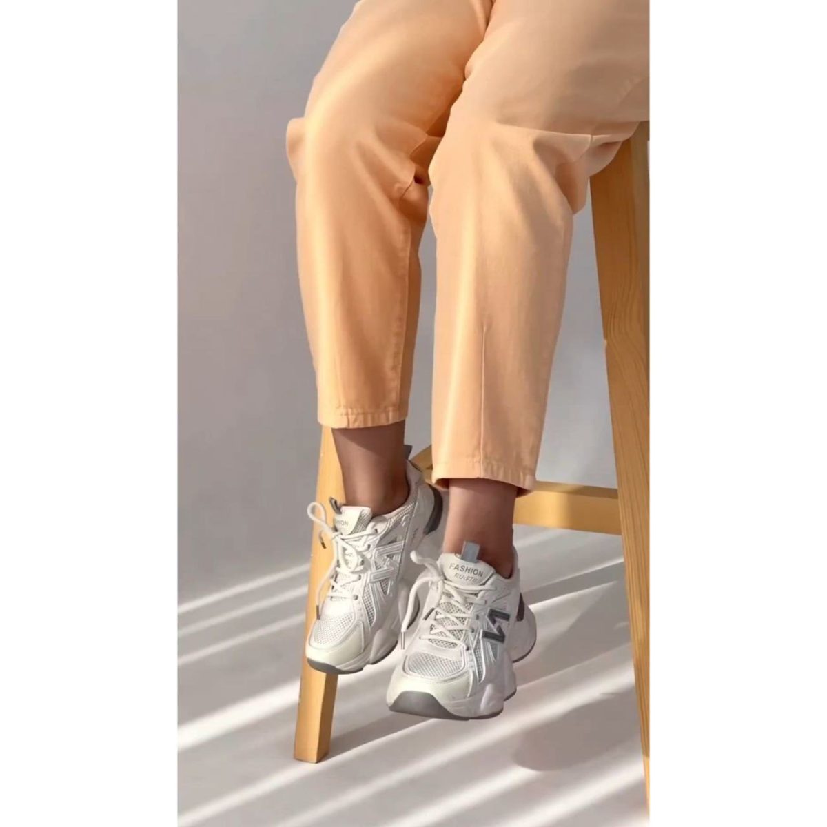 شلوار مام فیت رنگین کمان - تصویر 3