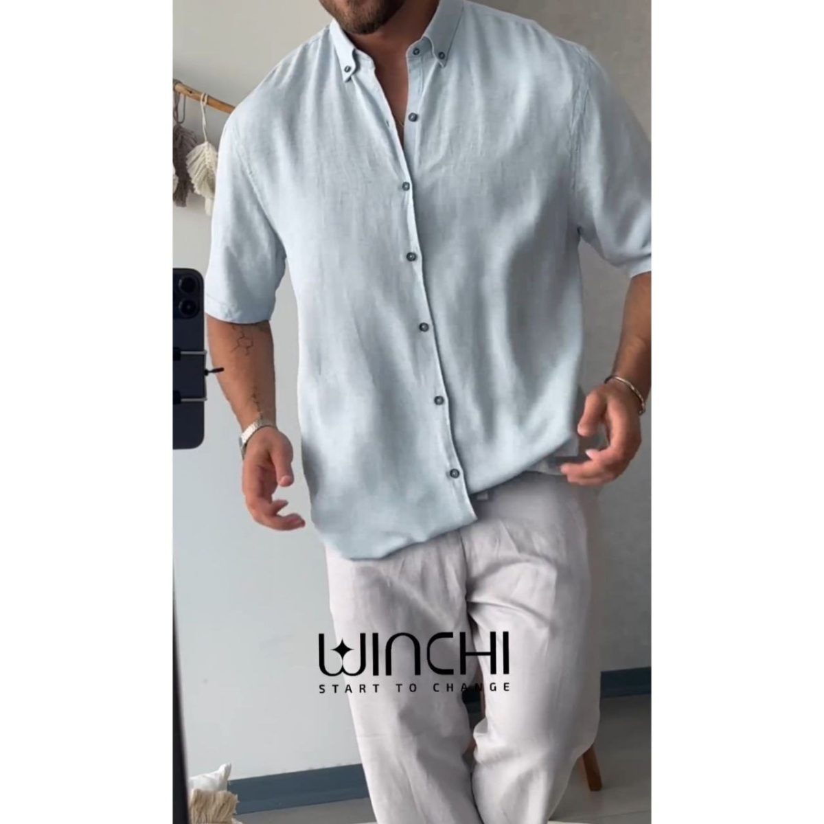 پیراهن شلوار مردونه امیر - تصویر 2