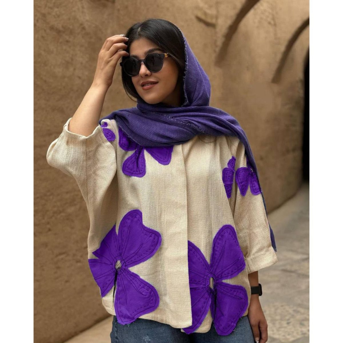 مانتو تابستانی شیک نازیلا - تصویر 3