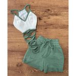 کراپ شورتک دخترانه سپینور - تصویر 2