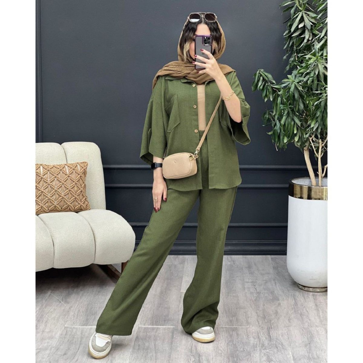 مانتو شلوار زنانه آنیتا - تصویر 4