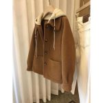 پالتو فوتر کلاهدار دخترانه گیسو - تصویر 5