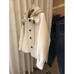 پالتو فوتر کلاهدار دخترانه گیسو - تصویر 4