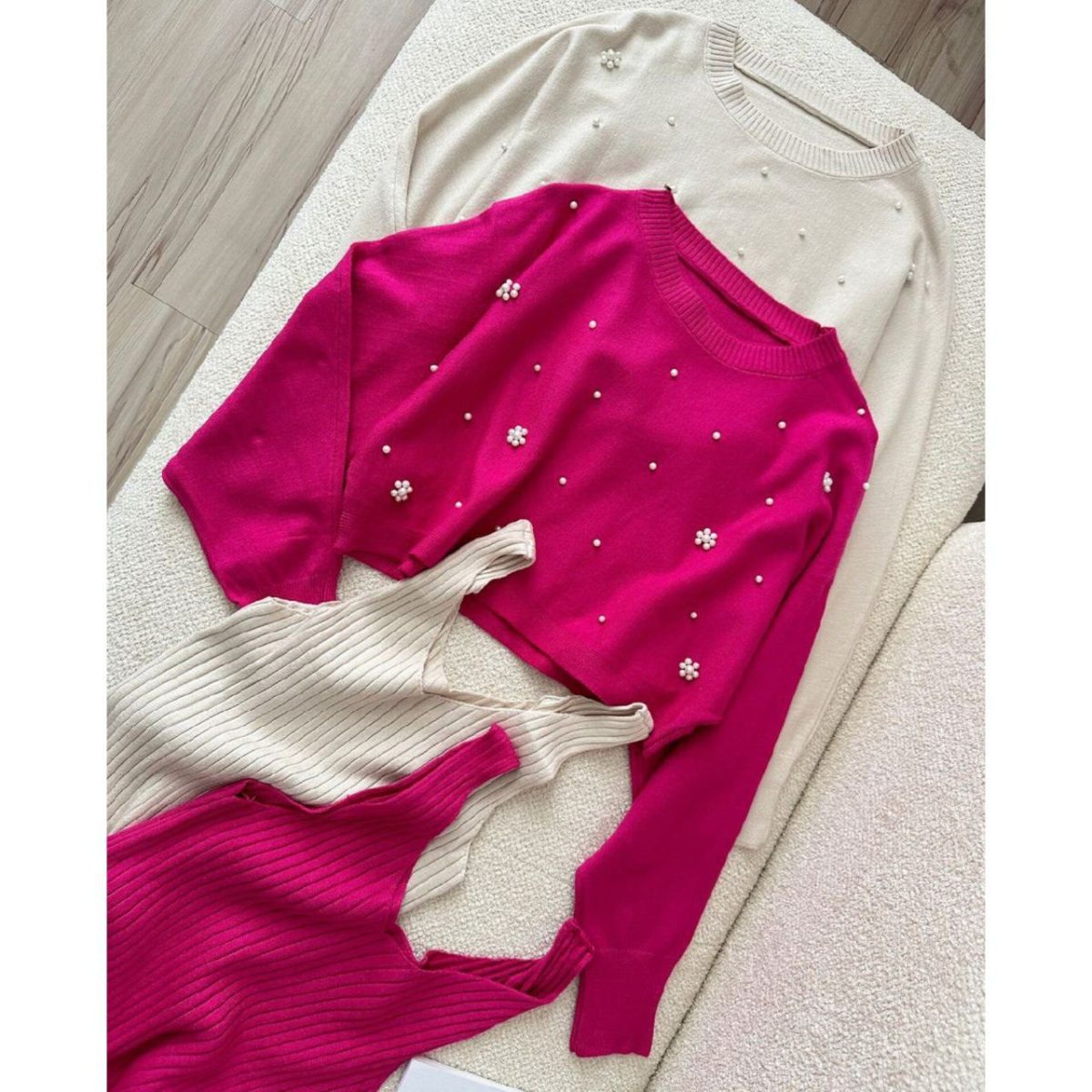 ست بافت دخترانه شانار - تصویر 3