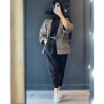 پالتو کتی کوتاه دخترانه اقاقیا - تصویر 7