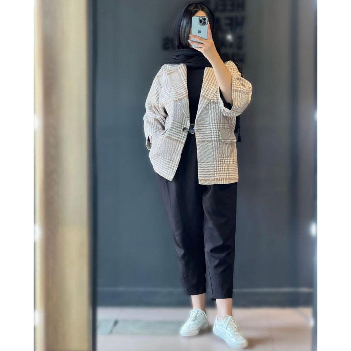 پالتو کتی کوتاه دخترانه اقاقیا - تصویر 5