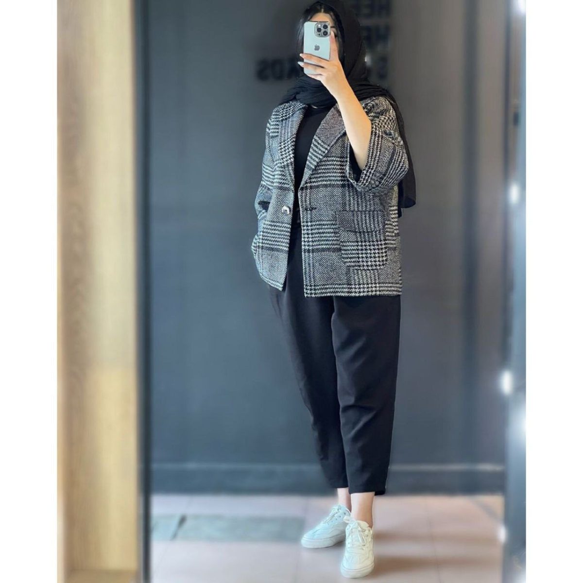 پالتو کتی کوتاه دخترانه اقاقیا - تصویر 3