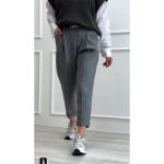 شلوار فوتر کلاسیک نیلگون - تصویر 5