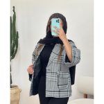 پالتو کتی کوتاه دخترونه دلتا - تصویر 5