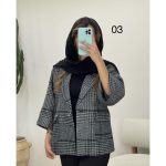 پالتو کتی کوتاه دخترونه دلتا - تصویر 3