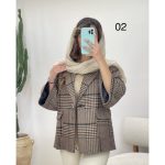 پالتو کتی کوتاه دخترونه دلتا - تصویر 2