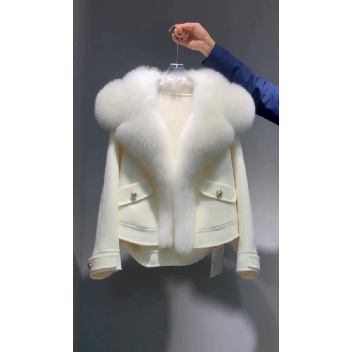 پالتو فوتر خزدار ساغر - تصویر 3