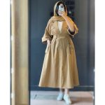 کفتان جلو دکمه زنانه شفق - تصویر 3