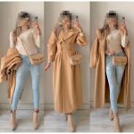 پالتو بلند دخترانه مادمازل