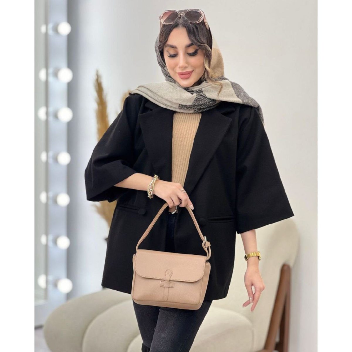 پالتو دو دکمه زنانه سرین - تصویر 4