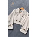 ترنچ کت دوتیکه زنانه مونا - تصویر 2