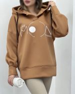 هودی دخترونه طرح ماه - تصویر 6