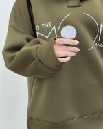 هودی دخترونه طرح ماه - تصویر 3