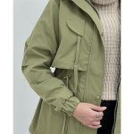 بارونی کمرگت دخترونه مهتاب - تصویر 4