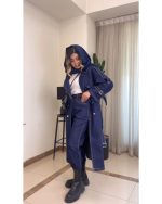 ست ترنچ کت و شلوار ماهگل - تصویر 2