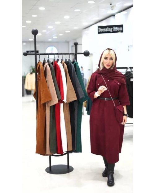 پیراهن زنانه بلند ثنا