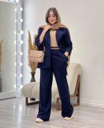 ست کت و شلوار کبریتی سوسن - تصویر 2