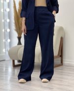 ست کت و شلوار کبریتی سوسن - تصویر 7